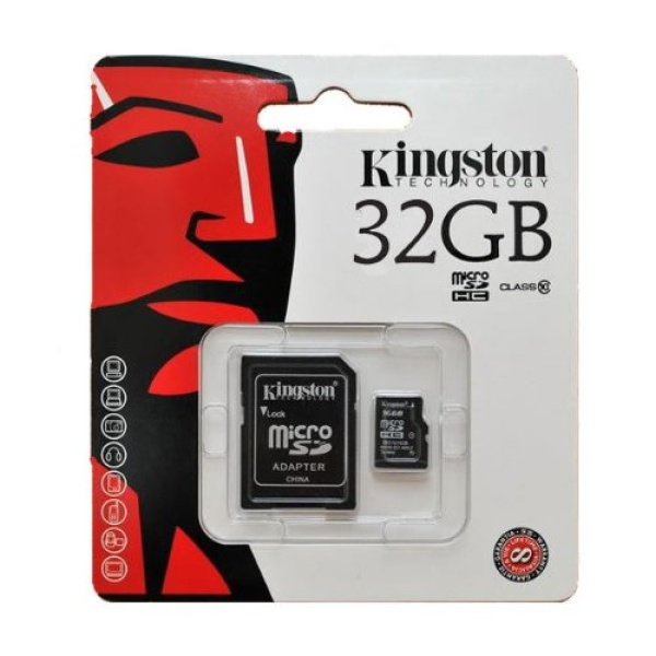 Memory Card MicroSD Kingston 32GB SDCS/32GB