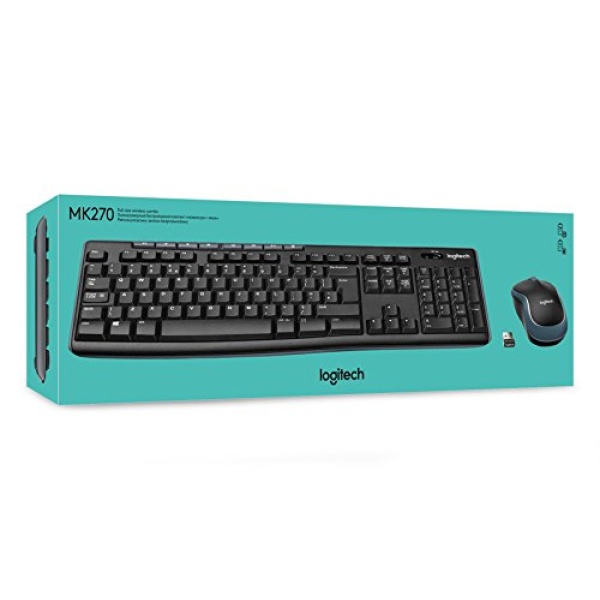 Kit Tastiera e Mouse wireless Logitech MK270