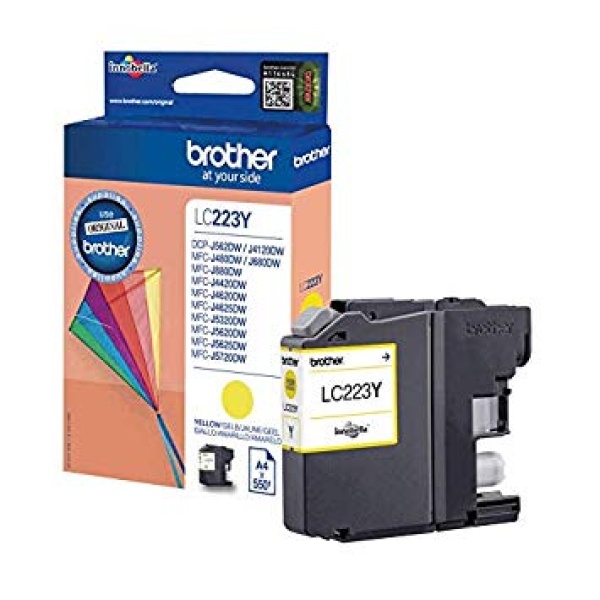 Cartuccia Originale Brother LC223Y Giallo