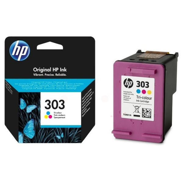 Cartuccia Originale HP 303 Tricolore T6N01AE