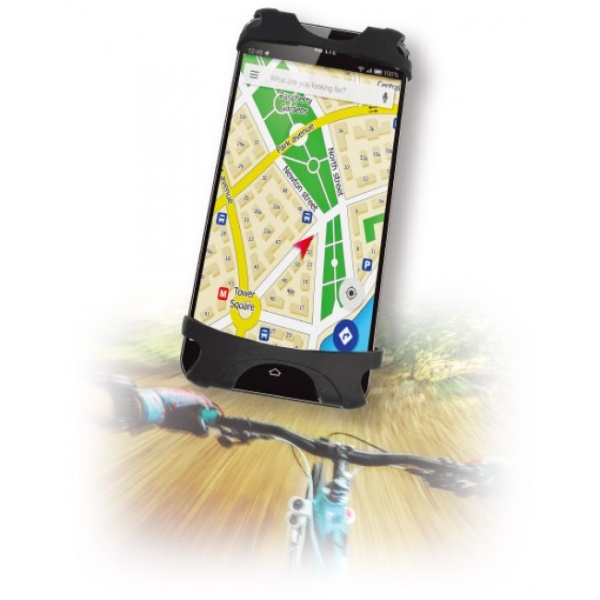 Supporto per Smartphone da bicicletta in silicone Tech-ly I-SMART-CLIP