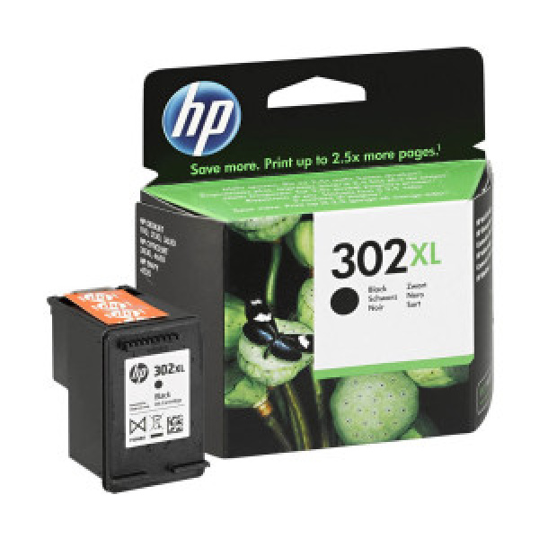 Cartuccia Originale HP 302XL Nero F6U68AE