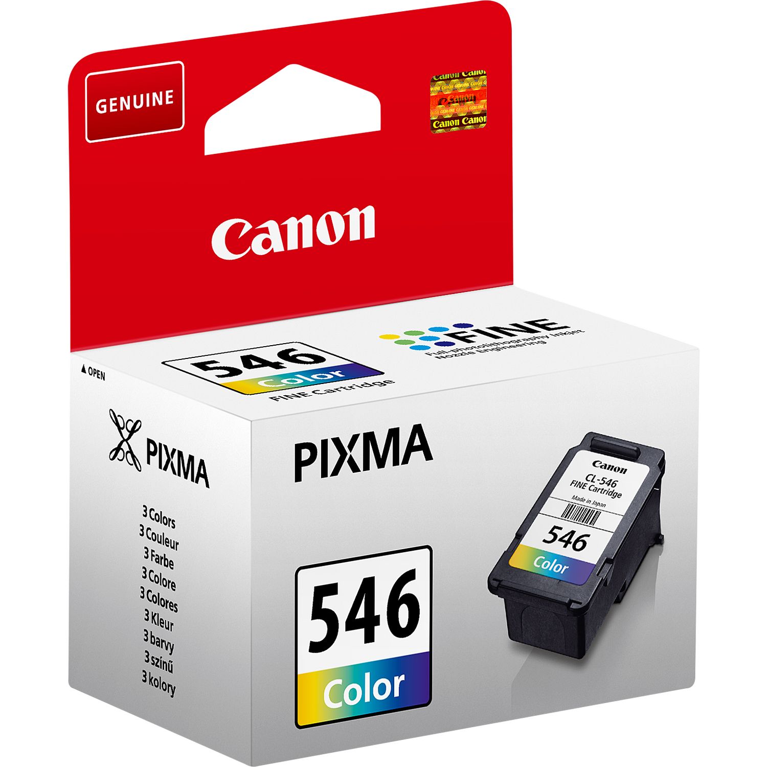 Cartuccia Originale Canon Tricolore CL-546