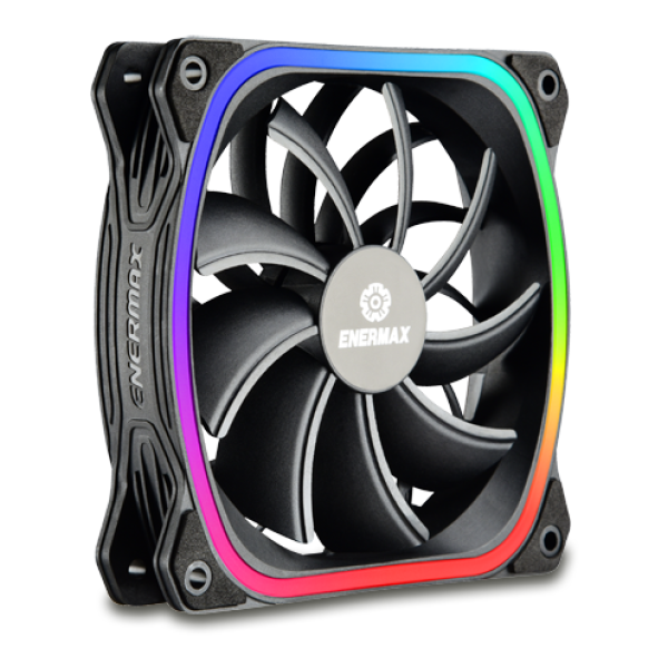 Enermax SquA ARGB Ventola PWM 120 UCSQARGB12P-SG