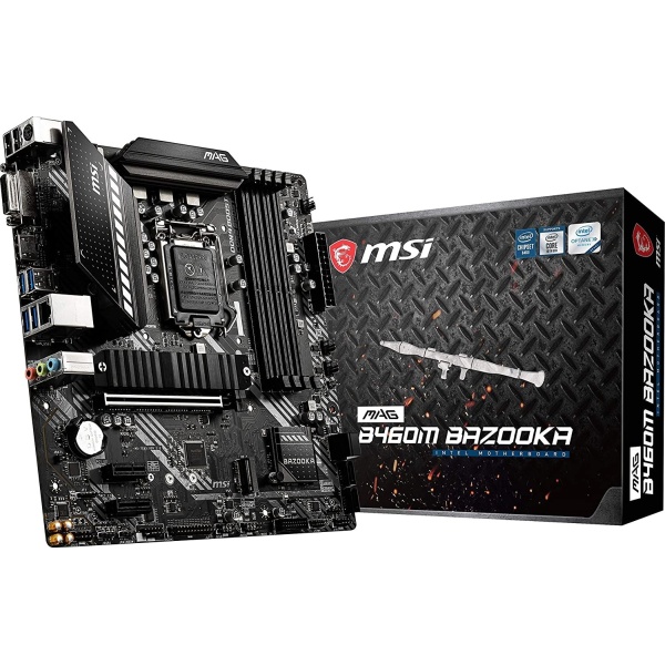 MSI MAG B460M BAZOOKA Scheda Madre LGA 1200 Micro ATX Intel B460 911-7C83-018