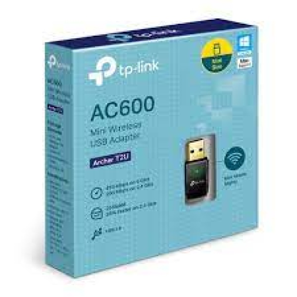 Archer T2U Nano Scheda di rete AC600 con adattatore USB