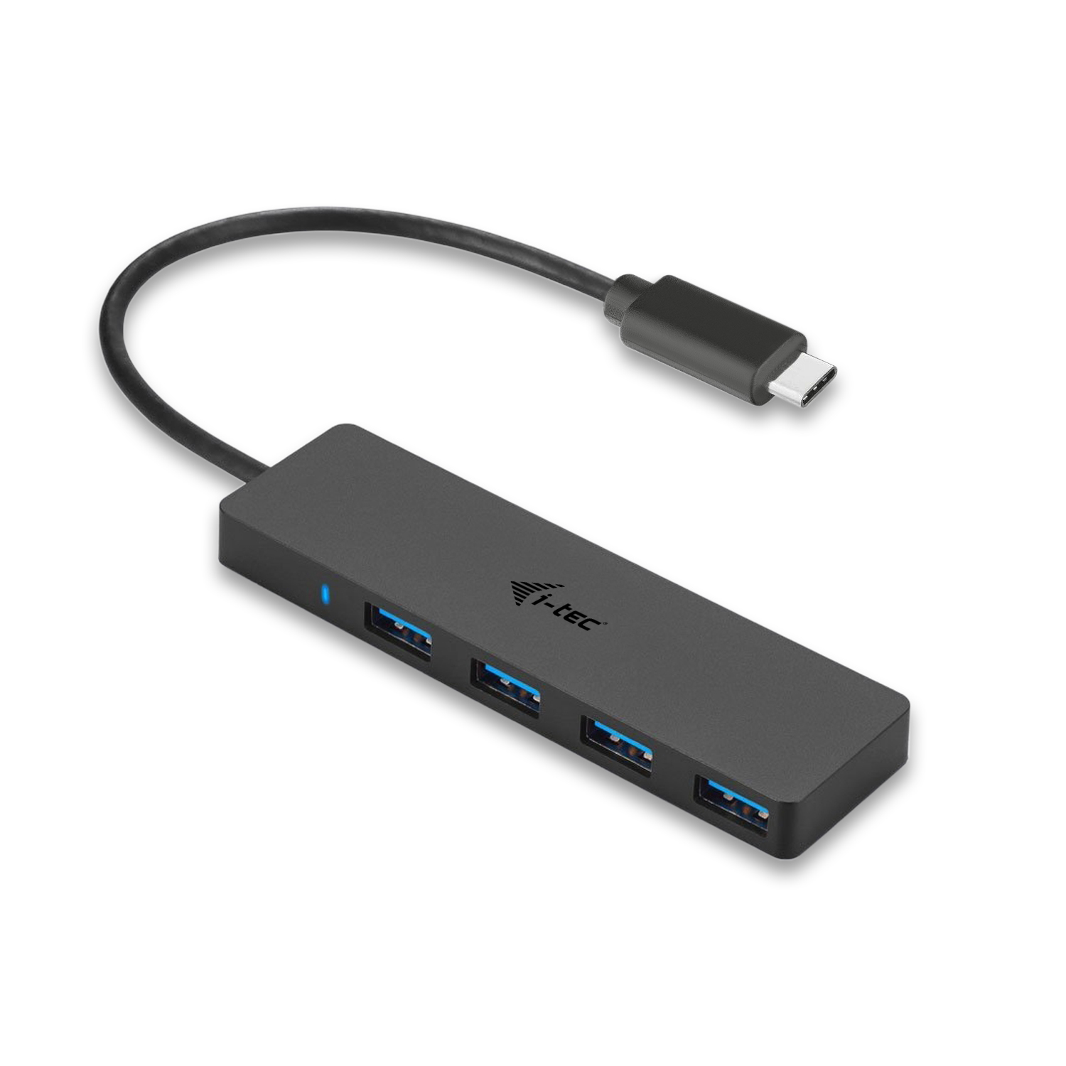 Hub usb iTec 4 porte USB 3.0 nero i-Tec C31HUB404