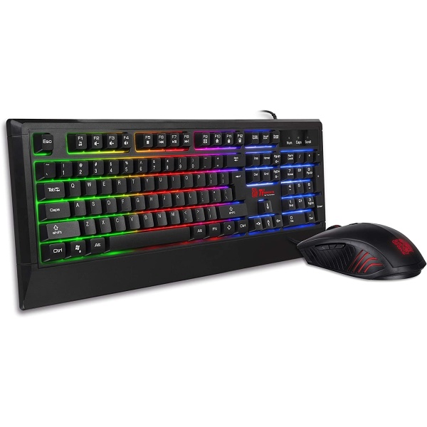 Tastiera e mouse TTesports Challanger combo rgb gaming [CM-CHC-WLXXPL-IT]