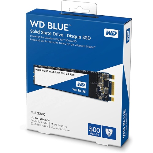 Wd blue 3d nand sata ssd - ssd - 500 gb - sata 6gb/s wds500g2b0b