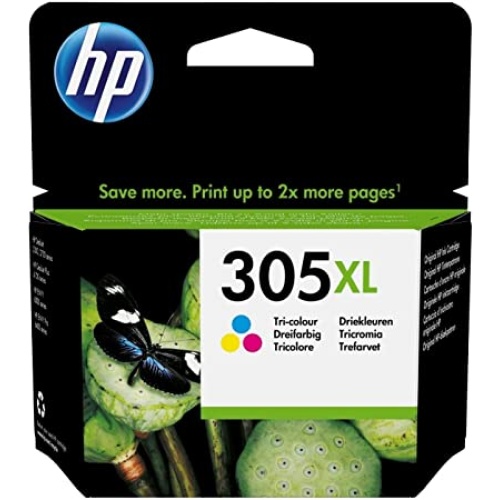 Cartuccia Originale HP 305XL Nero 3YM62AE