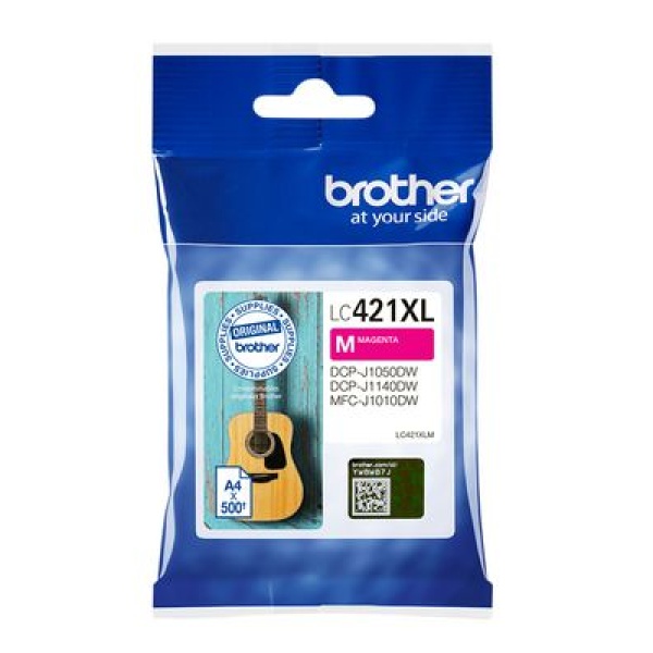Cartuccia Originale Brother LC421XL Magenta
