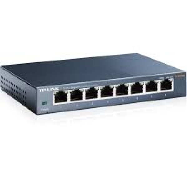 Switch 8 porte 10/100/1000Mbps Desktop Tp-Link TL-SG108