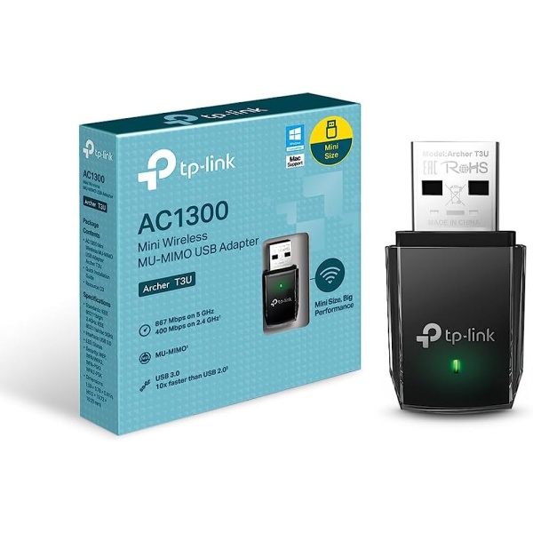 Scheda di rete wireless USB AC1300 MU-MIMO Archer T3U