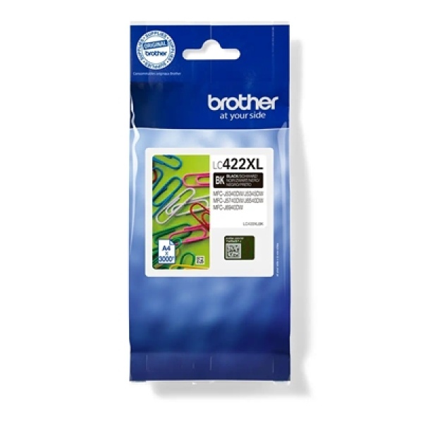 Cartuccia Originale Brother LC422XL Nero