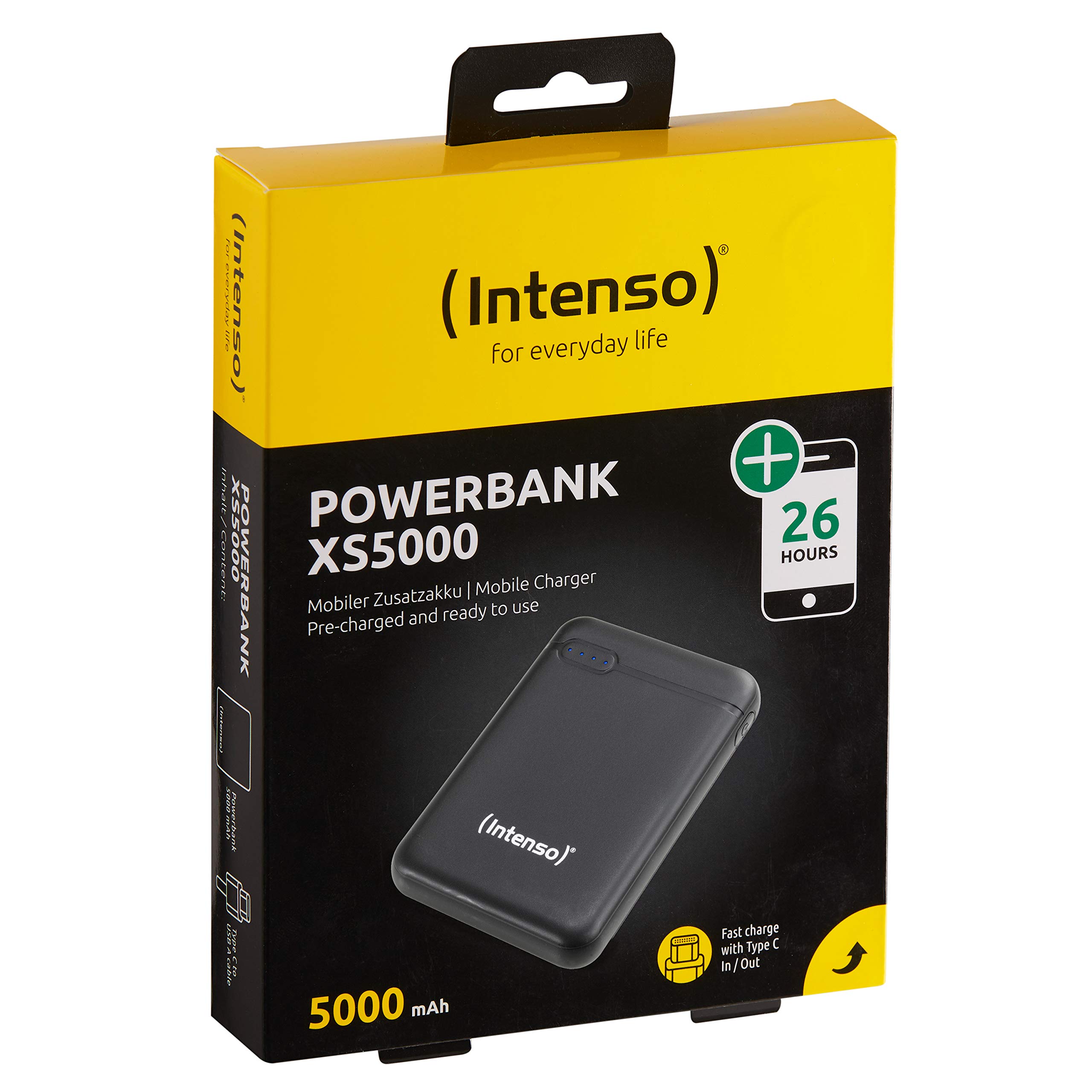 Power Bank Intenso XS5000 5000mAH Colore Nero