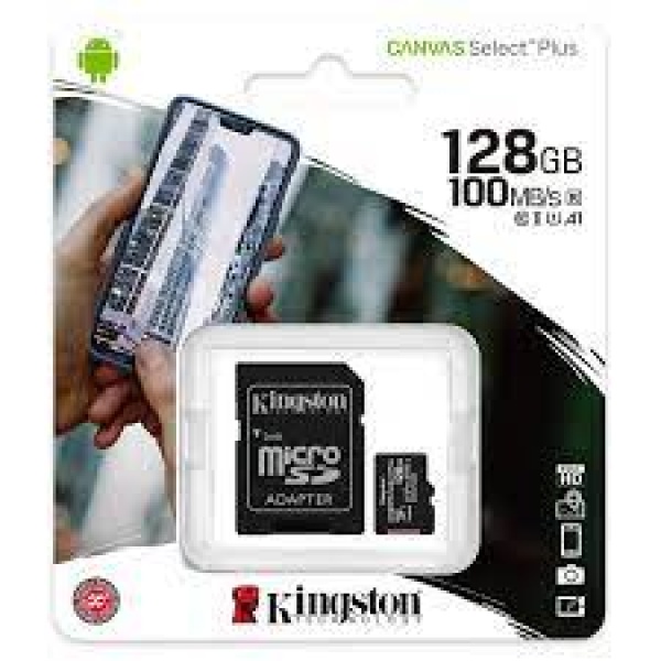 Memory Card MicroSD Kingston 128GB SDCS2/128GB