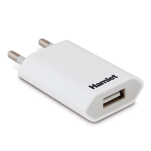 Hamlet micro alimentatore 220V USB 1100 MA XPW220U2