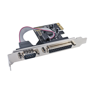 Scheda Interfaccia PCI-Express 1P Parallela + 1P Seriale Atlantis P007-CPE01S1P