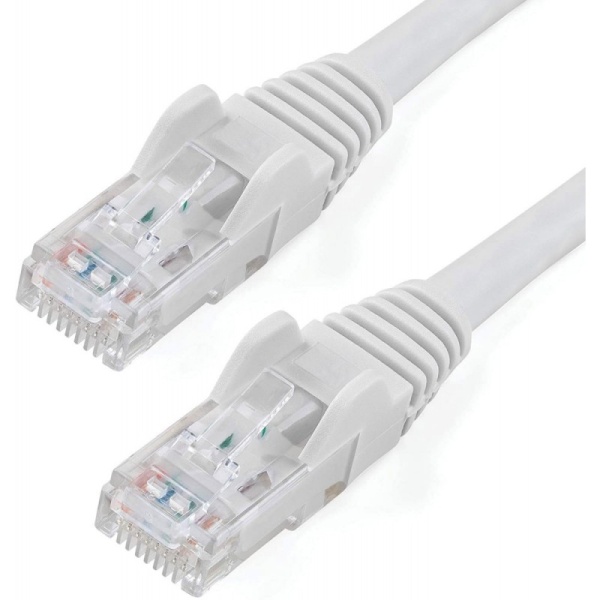 Cavo Ethernet Vultech UTP TAAU050-UTP-WH Categoria 6 Bianco 5 Mt