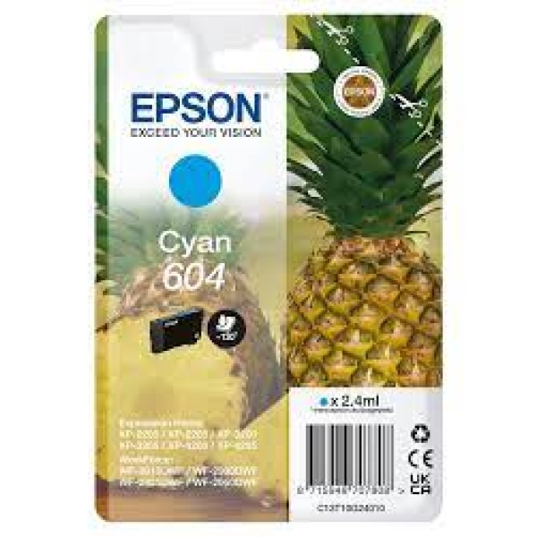 Cartuccia Originale Epson 604 Ciano