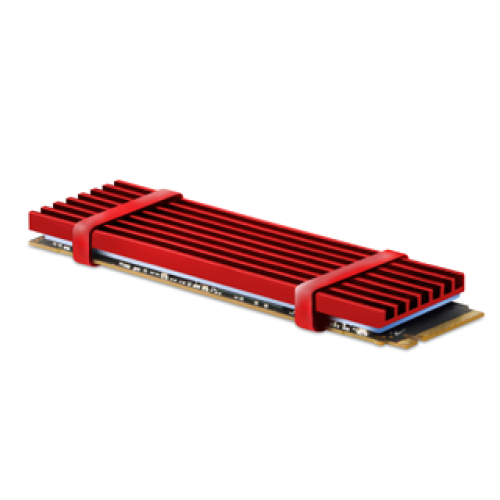 Dissipatore in Alluminio per SSD M.2 Atlantis A06-M2-HSK