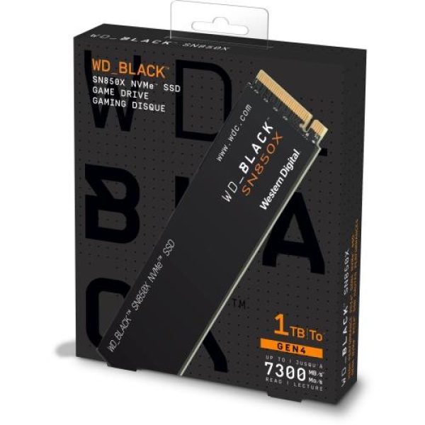 SSD NVME Western Digital SN850X 1TB WDS100T2X0E