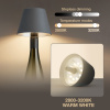 Lampada LED Paralume per Bottiglie Dimmerabile Batteria Ricaricabile I-LAMP-BOTTLE