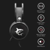 Cuffia Gaming Stereo con Microfono con Illuminazione LED in 7 Colori MARGAY