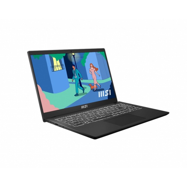 Notebook MSI Modern B12M-094IT: Intel I7, 16GB Ram, SSD 512GB, Schermo 15,6'', Win 11 Home