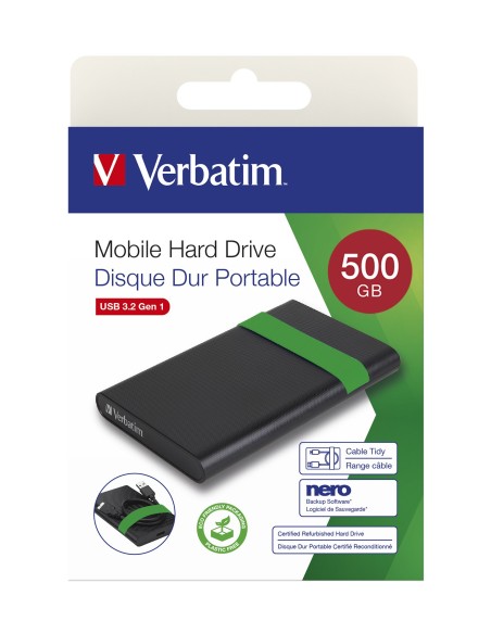Hard Disk Esterno Verbatim 500GB USB 3.2 53111