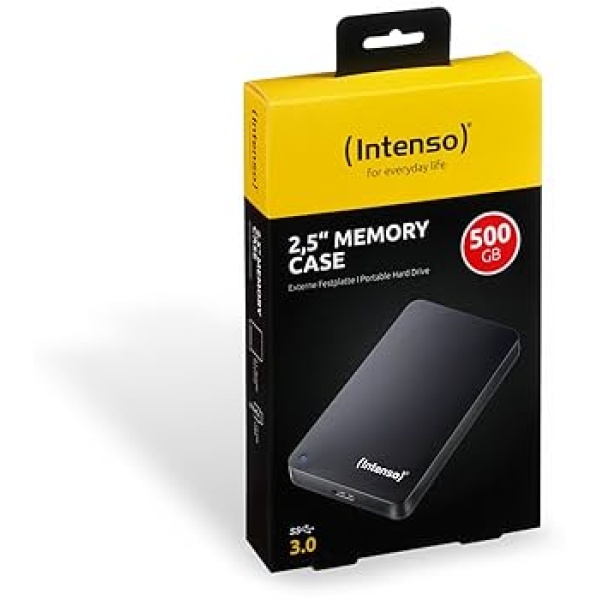 Hard Disk Esterno Intenso 500GB USB 3.2