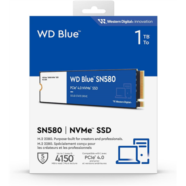 SSD NVME Western Digital 1TB WDS100T3B0E