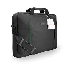 Borsa Notebook 15,6'' Techmade Colore Nero con finiture verdi TM-PCBAG-BKG