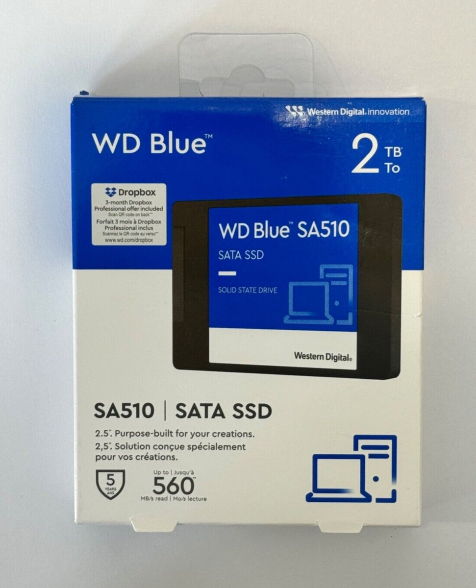 2tb SSD Western Digital 2TB SA510 WDS200T3B0A S-ATA