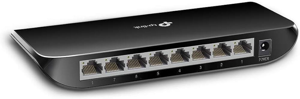 Switch 8 porte 10/100/1000Mbps Desktop Tp-Link TL-SG1008D
