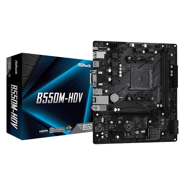B550M-HDV(M1) Scheda Madre AsRock B550M-HDV Socket AM4