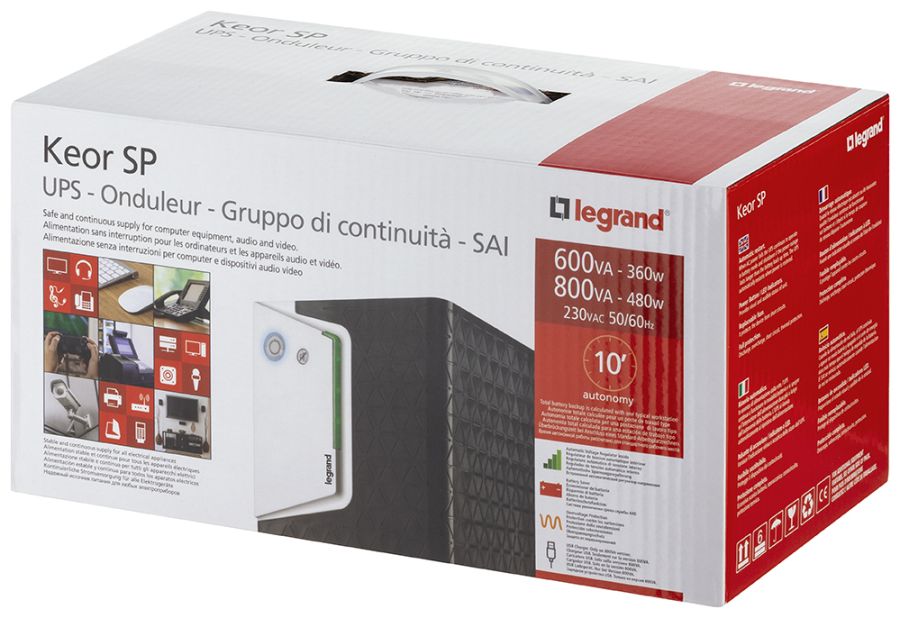 LG-310190_4 Gruppo di Continuità Legrand LG-310190 Keor SP 1500VA / 900W