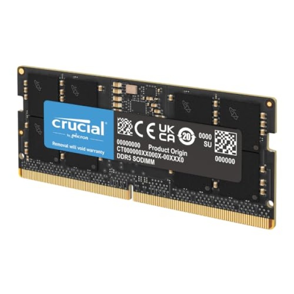 Version 1.0.0 Memoria Ram So- DDR5 16GB Crucial CT16G48C40S5