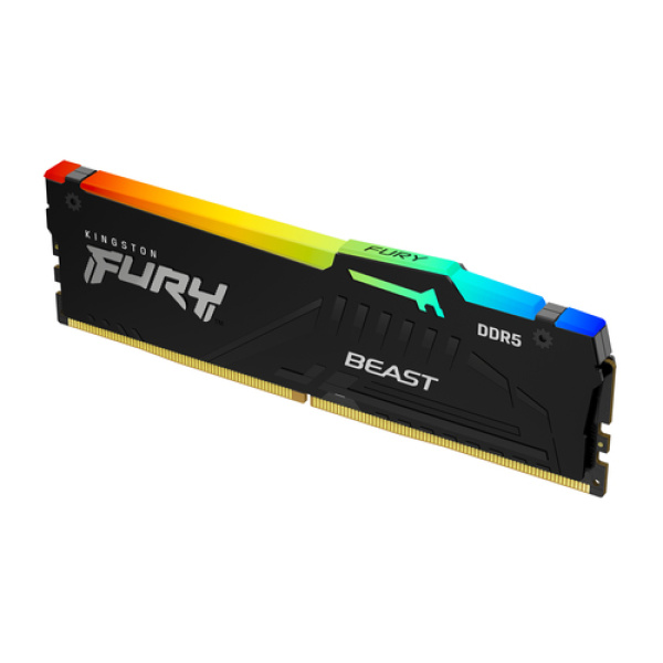 Memoria Ram DDR5 5600Mhz Kingston Fury Beast 16GB RGB KF556C40BBA-16