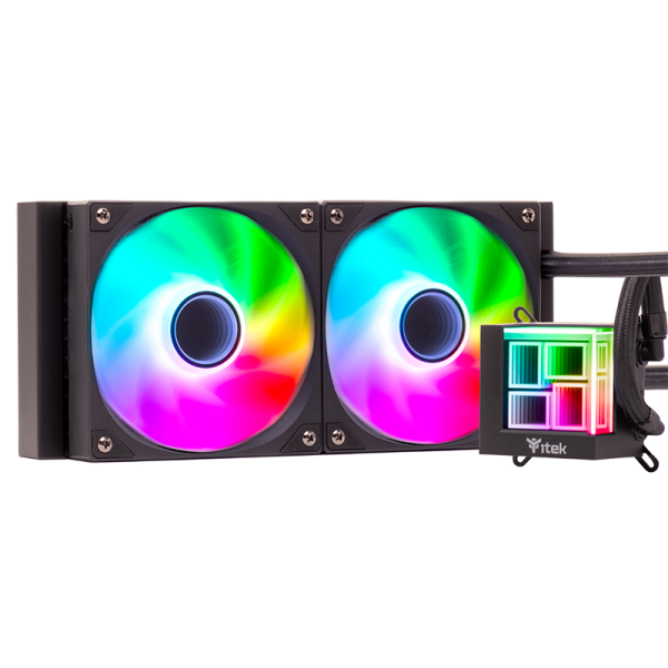 ITLCHCA240 Dissipatore a Liquido Sharkoon Itek Hydro Cube 240B ITLCHCA240