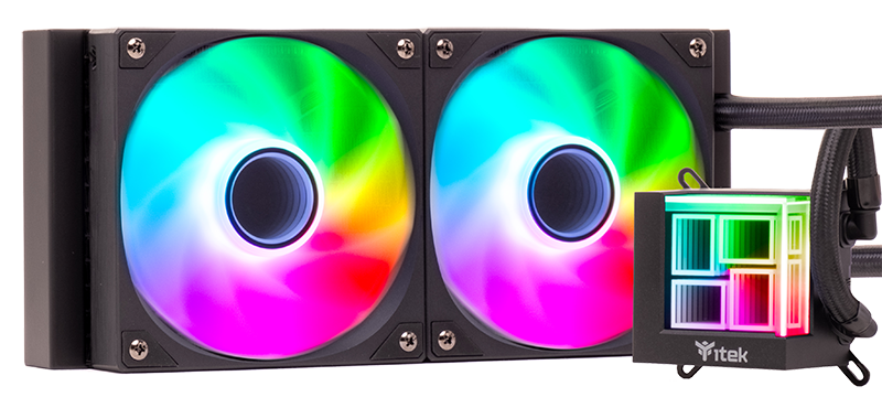 Dissipatore a Liquido Sharkoon Itek Hydro Cube 240B ITLCHCA240