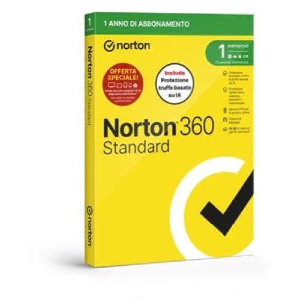 Symantec Norton 360 Standard per 1 dispositivo 21483708