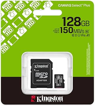 71vfNV0AG+L._AC_UF350,350_QL80_ MicroSD Kingston 128GB SDCS3 150MB/s