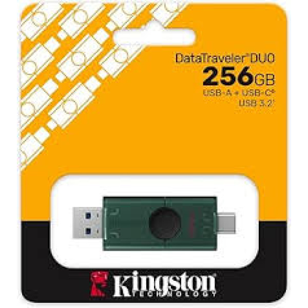 Kingston DataTraveler Duo 256GB Pendrive Kingston DataTraveler DUO USB 3.2/USB-C 256GB DTDEG2/256GB