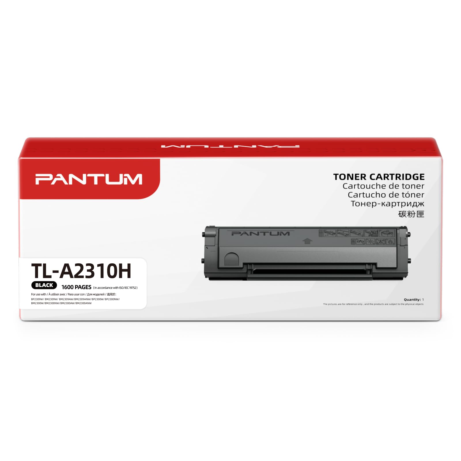 Version 1.0.0 Toner Originale Pantum TL-A2310H 1600 pagine