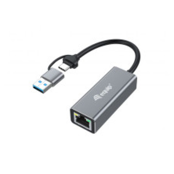 Adattatore di rete da Type-C /USB 3.0 a Gigabit Equip 133495