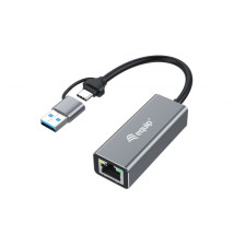 Adattatore di rete da Type-C /USB 3.0 a Gigabit Equip 133495