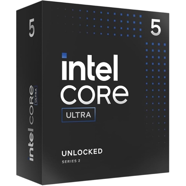Intel Ultra 5 245K Socket 1851 - Processore frequenza base: 4.2GHz, Turbo boost: 5,2GHz BX80768245K