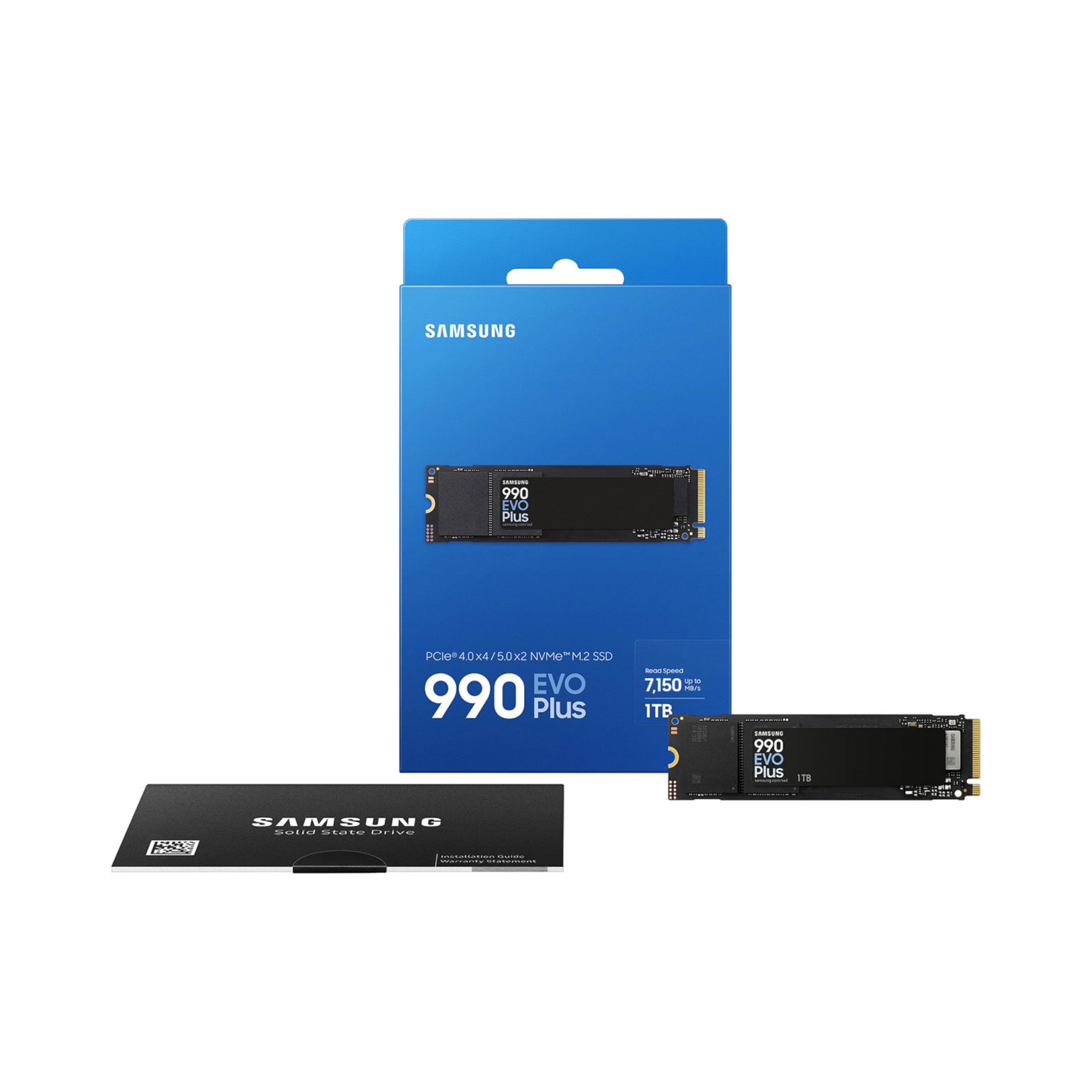Samsung 990 Evo Plus SSD 1TB M.2 NVMe MZ-V9S1T0BW