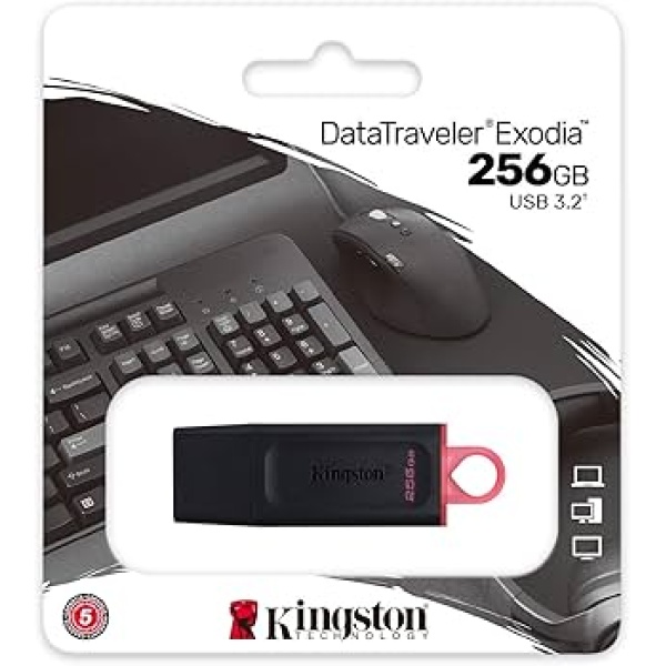 71Y4cv5Y9oL._AC_UF350,350_QL80_ Pendrive Kingston Exodia 256GB USB 3.2 DTX/256GB